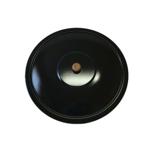 Zománcozott bográcsfedő /22l, 44cm /